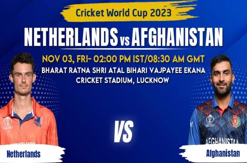  World Cup NED vs AFG 2023: Fantasy Prediction, Dream11 Team, Dream11 Prediction, Pitch Report, Live Score, Playing 11